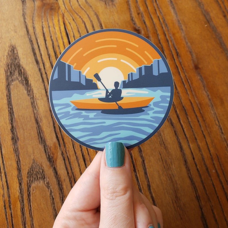 Kayak Sticker image 3