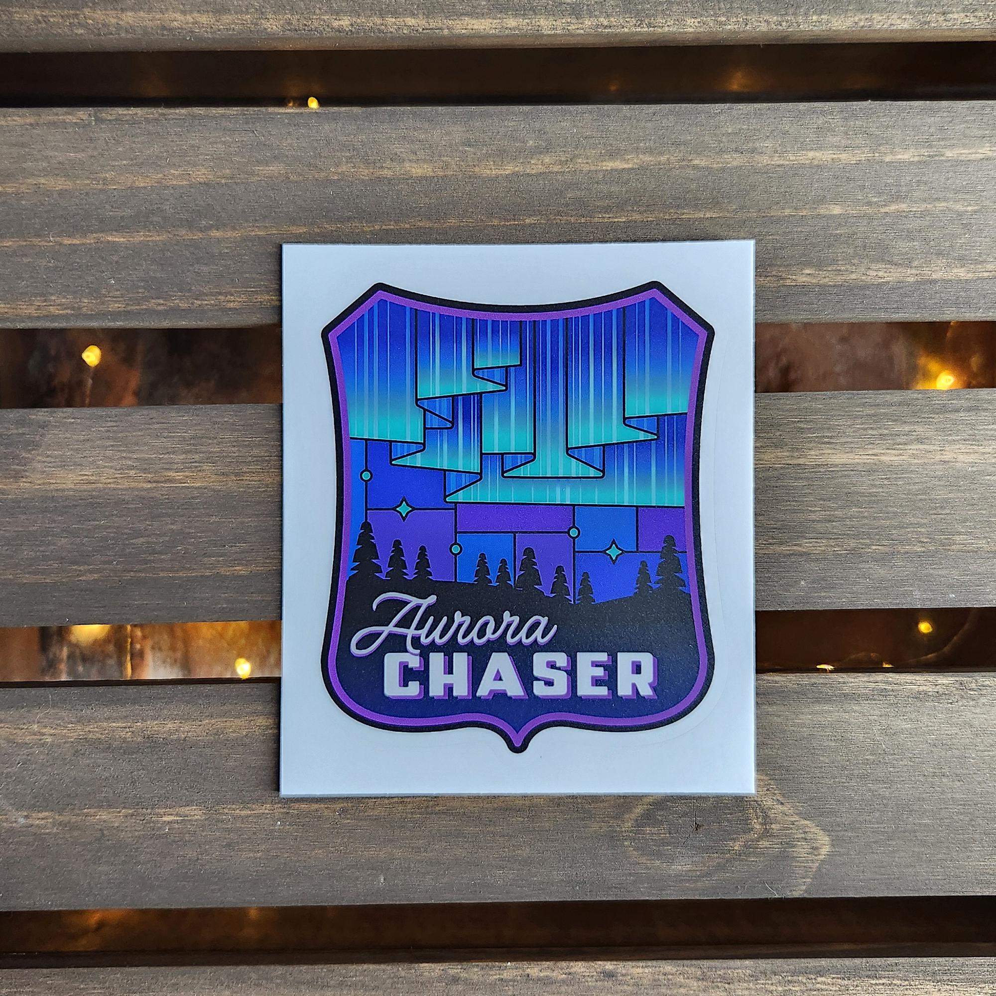 Aurora Chaser Vinyl Sticker Decal - Etsy
