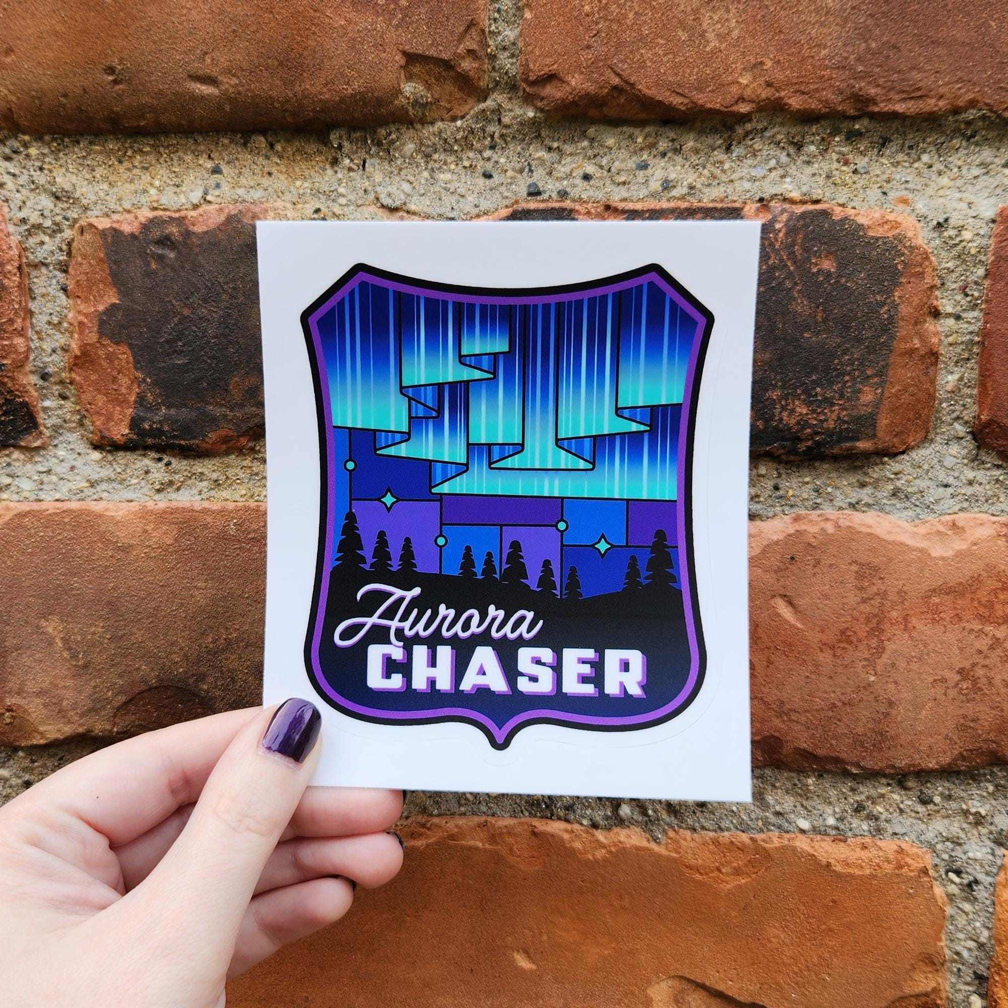 Aurora Chaser Vinyl Sticker Decal - Etsy