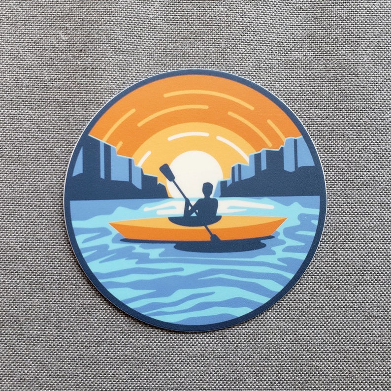 Kayak Sticker image 2