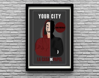 Casa De Papel Decor Etsy