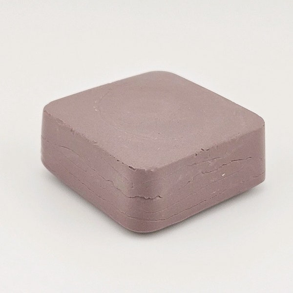 Enkaustikfarbe Rose Clay einzeln 1 Unze. Block reines Bienenwachs, trockene Pigment