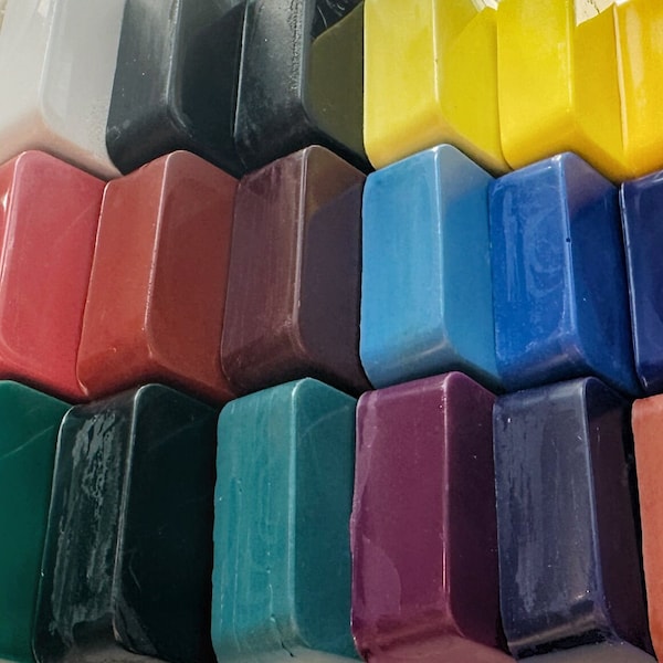 Encaustic paint starter deluxe palette thirty-six 1 oz. blocks with two bonus mediums