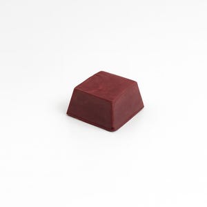 ruby red silk - pearlescent collection - encaustic paint 3ml sample tablet pure beeswax, dry pigment