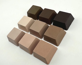 Portrait Encaustic paint mini set nine separate 3ml skin toned tablets