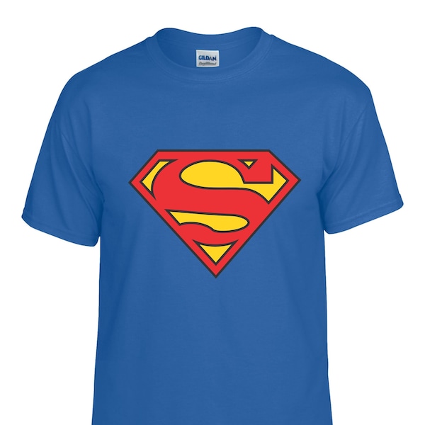 Superman  T-shirt, Unisex Adult and Youth Man of Steel Shirt,  Halloween Shirt, Costume, Superhero Shirt, Group matching shirts