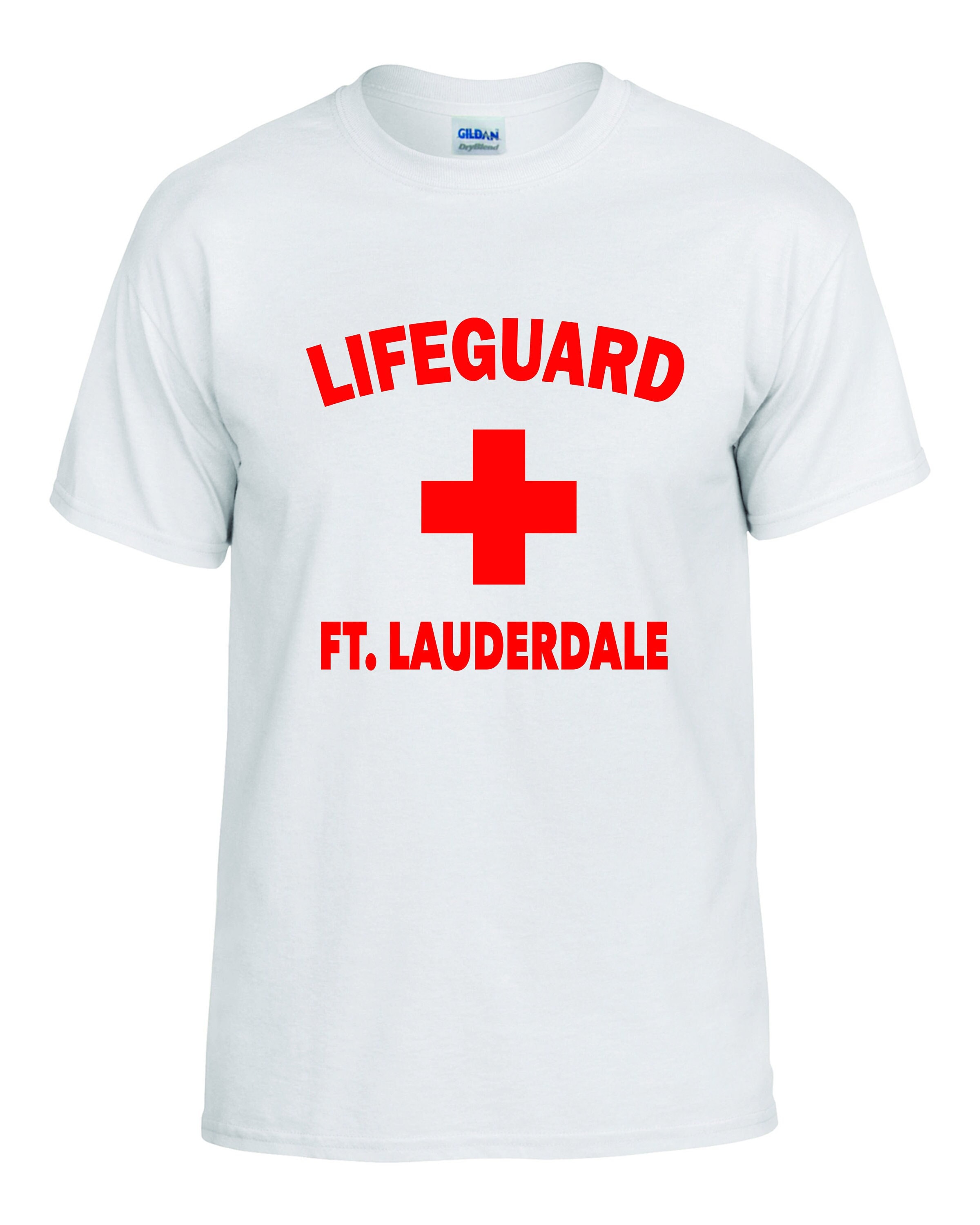 Lifeguard t shirt Etsy Nederland
