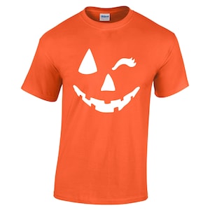 Jackolantern Wink T-Shirt, Halloween T-Shirt, Unisex Ladies Mens Youth Halloween Shirt, Pumpkin Family Shirts, Fall Shirts, Trick or Treat