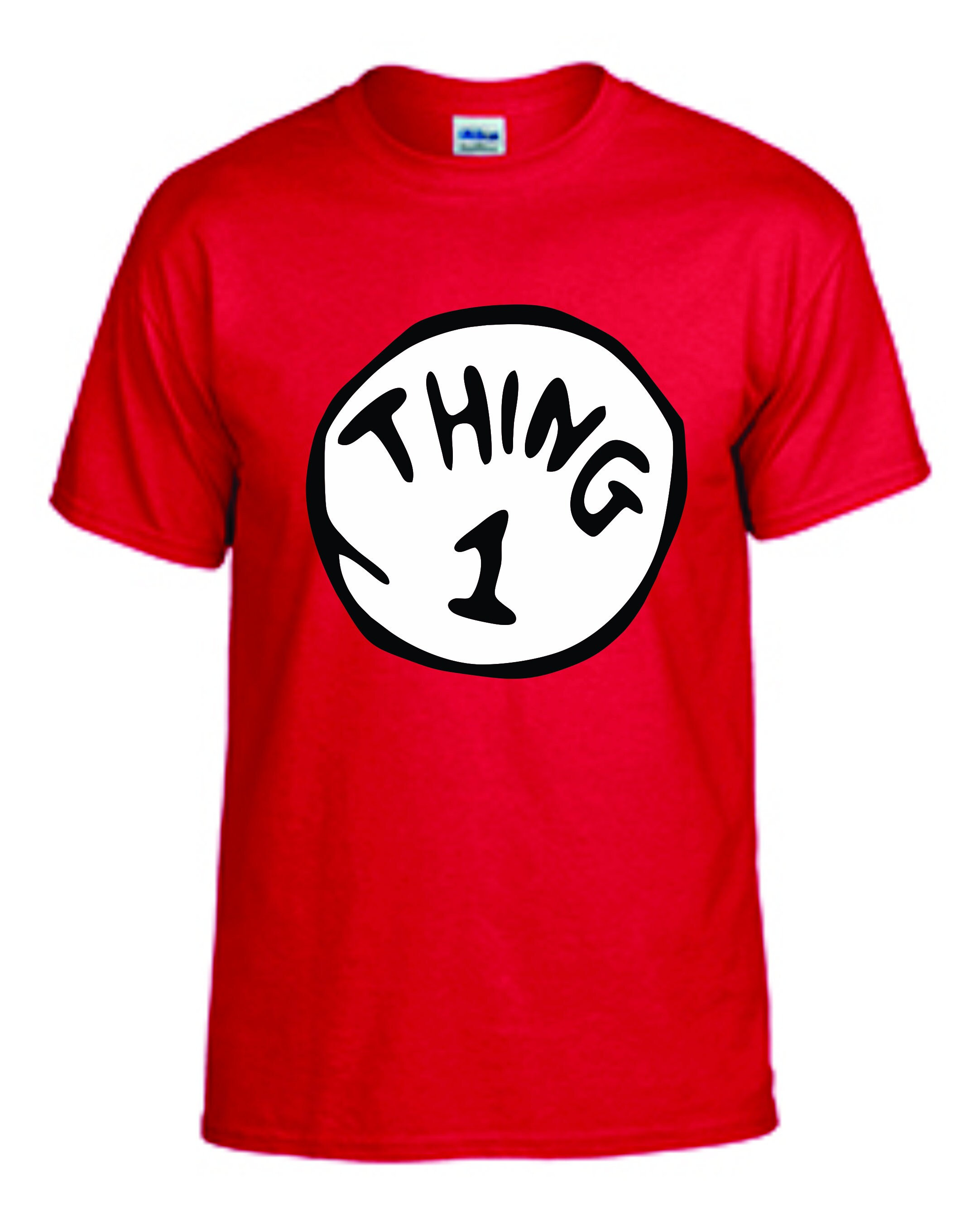 Thing 1 Thing 2 Thing 3 T-shirt, Family Shirt, Vacation Shirt Unisex Adult and Youth Shirt,  Halloween Shirt, Costume, Group matching shirts