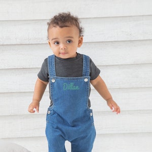 Baby boy jean jumper sales