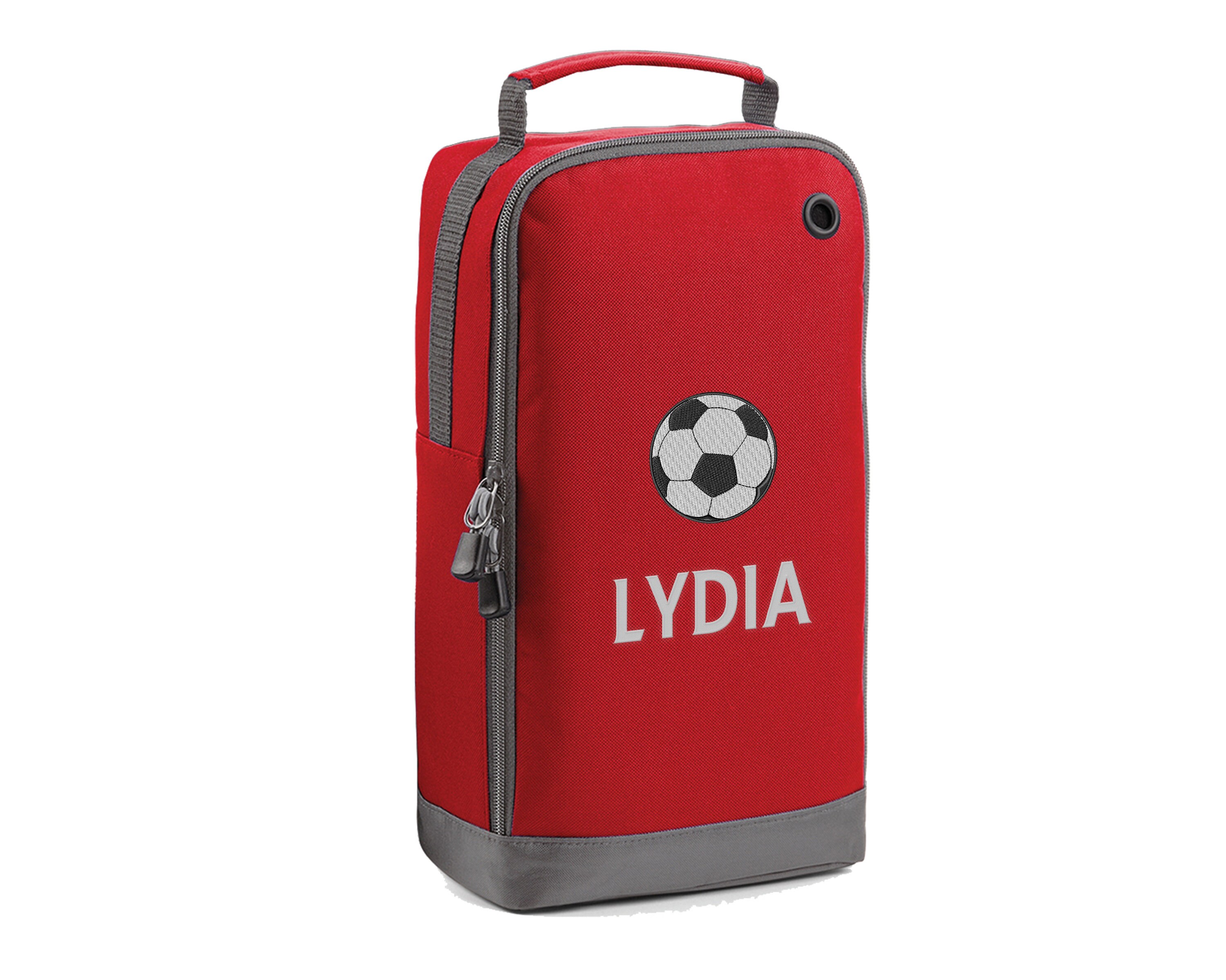 Embroidered Kids Football Boot Bag Etsy UK
