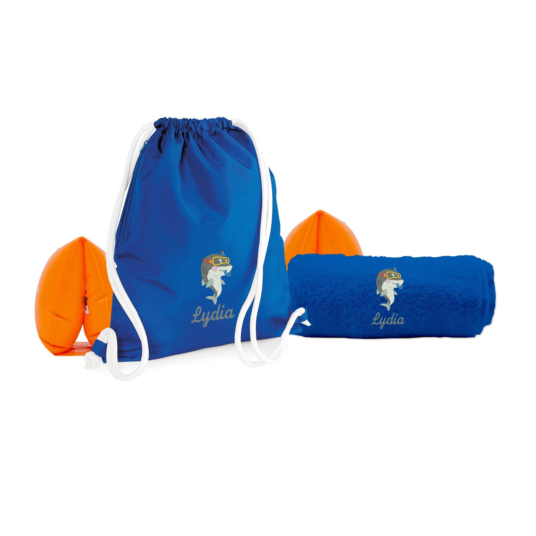 Personalised Premium Embroidered Swim Bag and Towel Etsy Canada