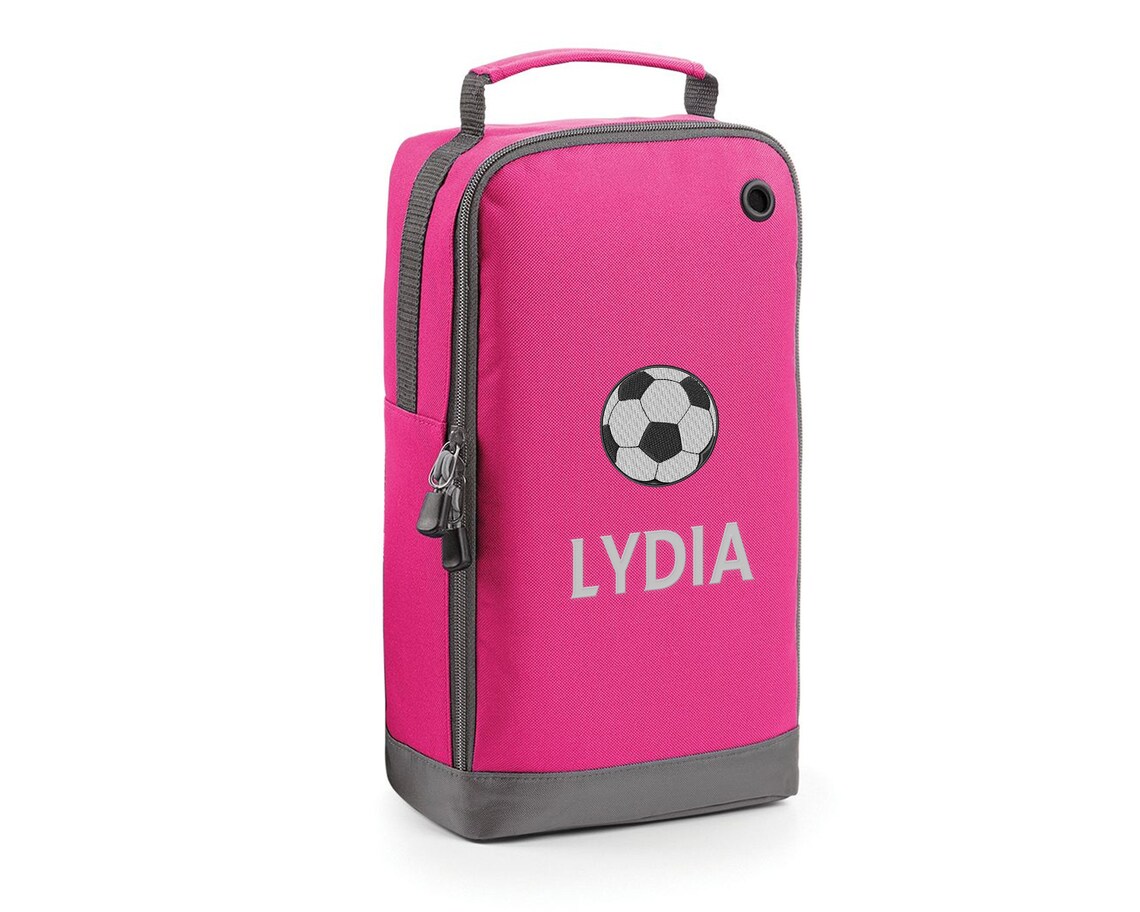 Embroidered Kids Football Boot Bag Personalised Childrens Etsy UK