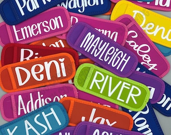 Personalized  Popsicle Holder: Summertime Party Favor | neoprene popsicle sleeve for kids