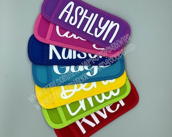Personalized Neoprene Popsicle Holder: Summertime Party Favor