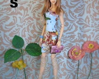 Monikafashiondoll, Puppenmode-Outfit für Sybarite Superdoll. Kristallset für Sybarite.