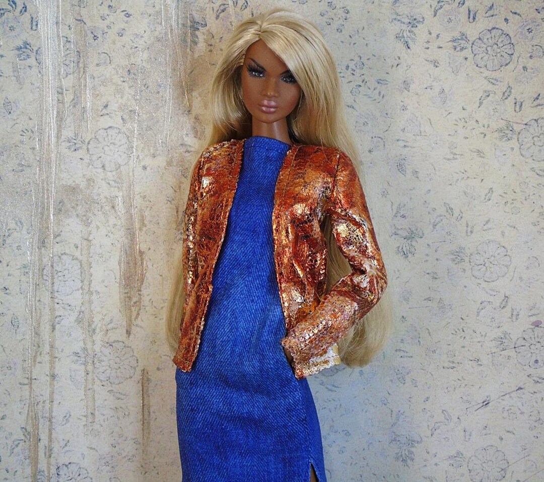 Lot De Vêtements + Accessoires SylvieT Pour Poupée Fashion Royalty Color Infusion – NEUF