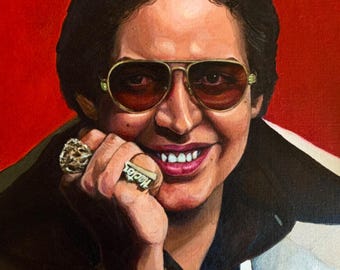 Héctor Lavoe Art Print – Salsa Music Icon Portrait, Latin Legend Wall