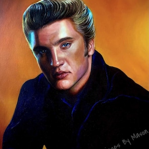 Elvis Presley Original Painting Print