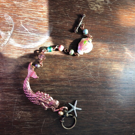 etsy mermaid bracelet