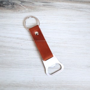 Cognac Bottle Opener Keychain