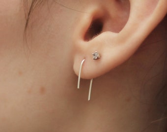 Profession Sterling Silver Buy Low Stock Market Sell High Earrings