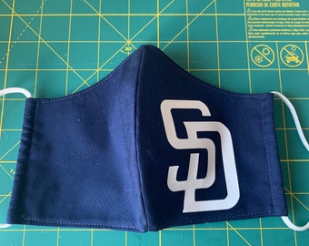 Padres Blue Face Mask