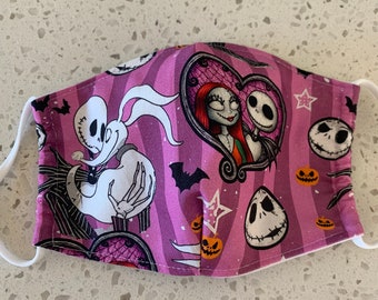 Jack Skellington Face Mask