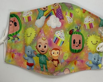 Cocomelon Face Mask - Child size