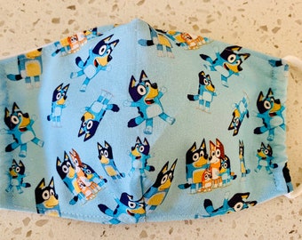 Bluey Face Mask