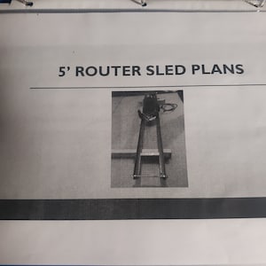 5&#39; Router Sled Plans