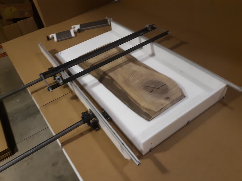 Adjustable Epoxy Resin River Table Form/Mold w/Router Sled Etsy