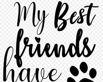 Download My Best Friends Svg Etsy