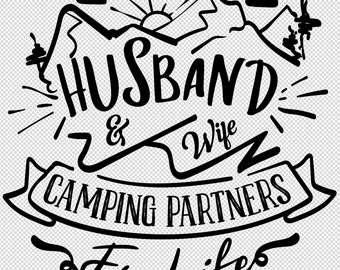 Download Husband Wife Camping Etsy