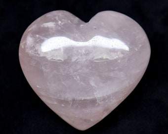 AAA Quality Pink Rose Quartz Cabochon Gemstone Heart Shape Rose Quartz Pendant Size Rose Quartz Loose Gemstone For Jewelry Making