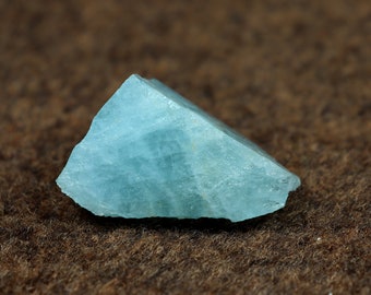 Blue Aquamarine Raw Gemstone Pendant Size Aquamarine Rough Gemstone March Birthstone Aquamarine Loose Gemstone