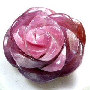 Ruby Gemstone Carved Rose Shape 53.55 Ct Beautiful Rose Cutting Natural Ruby Gemstone Pendant Size Gemstone 21x15 mm For Making Pendant 7491