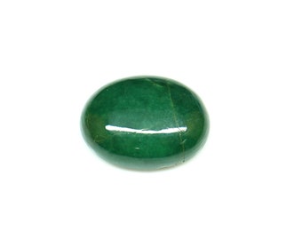 Amazing ! Quality Emerald Cabochon Gemstone Oval Shape Emerald Beryl Stone Green Emerald Ring Size Gemstone Birthstone For Jewelry Making