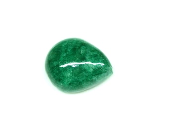 Amazing ! Quality Emerald Cabochon Gemstone Pear Shape Emerald Beryl Stone Green Emerald Ring Size Gemstone Birthstone For Jewelry Making