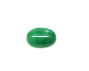 Amazing ! Quality Emerald Cabochon Gemstone Oval Shape Emerald Beryl Stone Green Emerald Ring Size Gemstone Birthstone For Jewelry Making