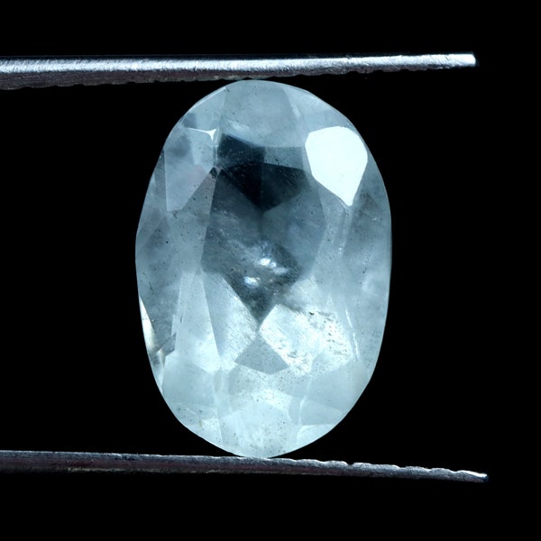 Amazing Goshenite Cut Gemstone 13x9x6 MM Oval Shape Natural Goshenite Faceted Gemstone Oval Shape Goshenite Ring Size Loose Gemstone 3.90 CT