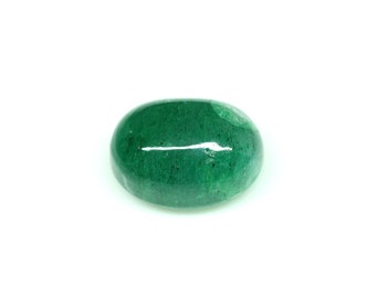 Amazing ! Quality Emerald Cabochon Gemstone Oval Shape Emerald Beryl Stone Green Emerald Ring Size Gemstone Birthstone For Jewelry Making