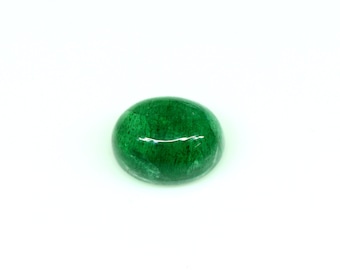 Amazing ! Quality Emerald Cabochon Gemstone Oval Shape Emerald Beryl Stone Green Emerald Ring Size Gemstone Birthstone For Jewelry Making