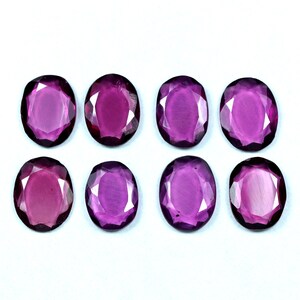 6x8 MM AAA Quality Garnet Faceted Stone Natural Mozambique Garnet Oval Shape Gemstone Ring Size Garnet For Making Jewelry. 9.35 CRT