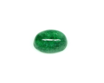 Amazing ! Quality Emerald Cabochon Gemstone Oval Shape Emerald Beryl Stone Green Emerald Ring Size Gemstone Birthstone For Jewelry Making