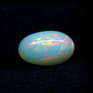 Multi Fire Opal Cabochon Gemstone Ethiopian Natural Opal Ring Size Loose Gemstone For Making Jewelry