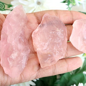 Raw Rose Quartz, Ethically Sourced Crystals, Eco-friendly Packaging, Rose Quartz Crystal