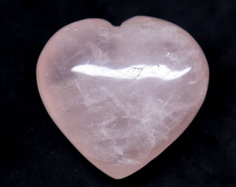 AAA Quality Pink Rose Quartz Cabochon Gemstone Heart Shape Rose Quartz Pendant Size Rose Quartz Loose Gemstone For Jewelry Making