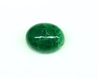 Amazing ! Quality Emerald Cabochon Gemstone Oval Shape Emerald Beryl Stone Green Emerald Ring Size Gemstone Birthstone For Jewelry Making