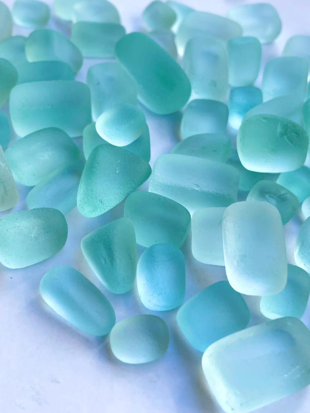 Teal Blue Sea Glass Lot (10-25mm) – Jewelry Making Crafts - Etsy